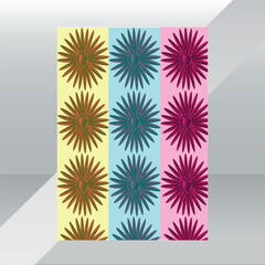 Vector abstract background with modern style and hexagon pattern.