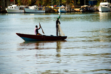 Fishermen from Samana, Dominican Republic