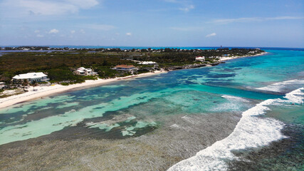Fototapeta na wymiar Beautiful destination view of the Grand Cayman, Cayman Islands