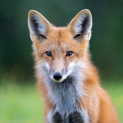 Red fox portrait