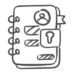 agenda icon