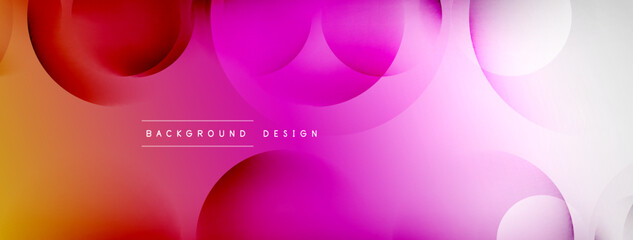 Abstract background - geometric composition created with lights and shadows. Technology or business digital template