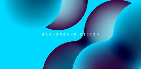 Colorful bubble abstract background with shadow effects. Minimalist geometric vector Illustration For Wallpaper, Banner, Background, Card, Book Illustration, landing page