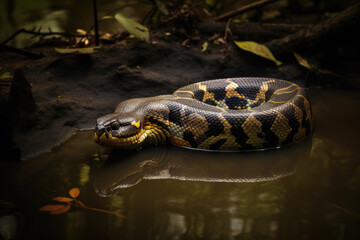 Obraz premium Anaconda