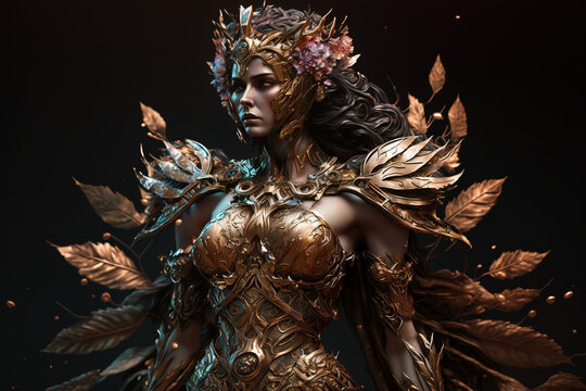 Hera. Historical Old and Ancient Mythology - Olympic Gods. Greek rulers and lords , heavenly powers, kings. ancient third generation gods, supreme deities who dwelt on mount olympus. Generative AI