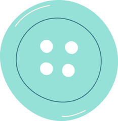 Round Clothes Button