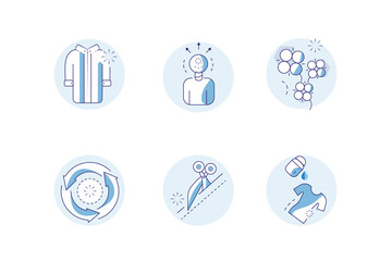 set of icons for web and app.