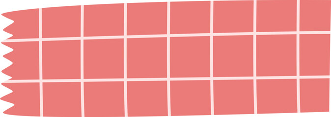 Adhesive Tape With Checkered Pattern