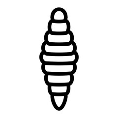 caterpillar line icon