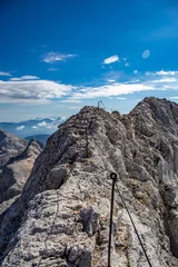 Fototapeten Climbing in Julian alps, Slovenia  © klemen