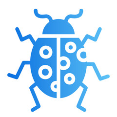 ladybug gradient icon