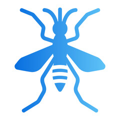 mosquito gradient icon