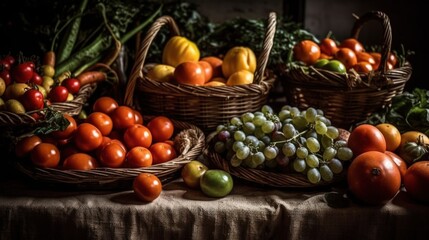 Fresh European Vegetables and Fruits