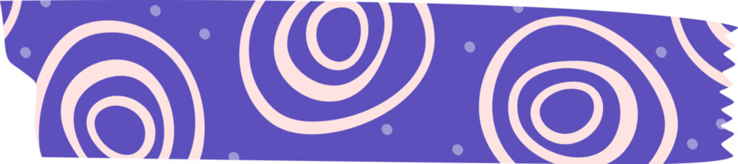 Adhesive Tape With Abstract Pattern