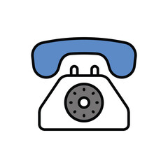Phone icon vector stock.