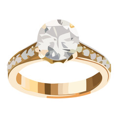 Luxury jewelry symbolizes love and wealth