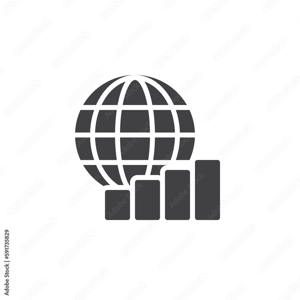 Poster internet network vector icon