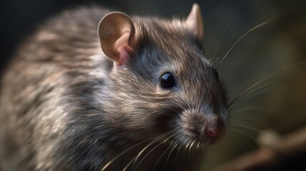 Up Close with a Brown Rat