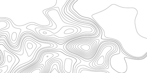 Topography vector illustration. Map on the ground. High lines