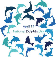 National Dolphin Day is celebrated every year on 14 April