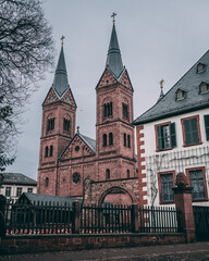 Fototapeta na wymiar Church in Seligenstadt, Germany