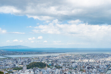 徳島眉山からの眺望