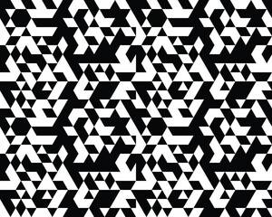 Seamless polygonal pattern background, creative design templates - 591745066