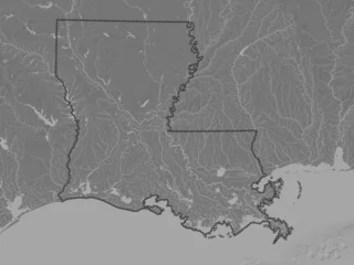 Foto op Plexiglas Louisiana, United States of America. Bilevel. No legend © Yarr65