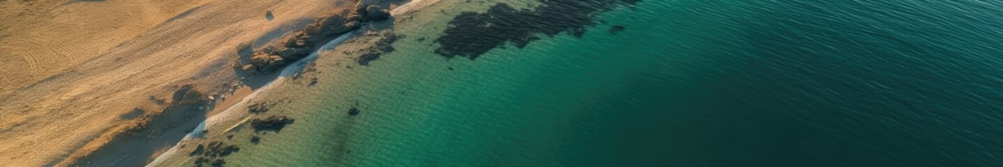 Obraz premium beach view created with Generative AI technology