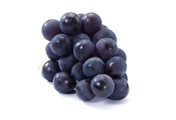 Blue Grapes, isolated on white background, Australian Grapes