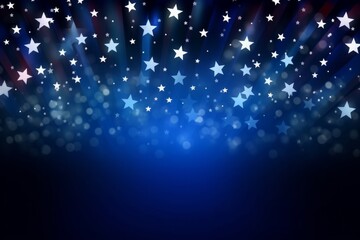 American Independence Day Background. Generative AI