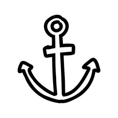 kid and adventures icon hand drawn