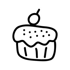 kid and adventures icon hand drawn