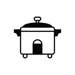 Cooker icon vector stock.