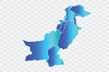 Pakistan Map teal blue Color Background quality files png