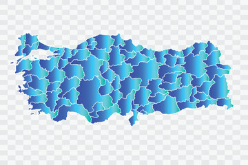 Turkey Map teal blue Color Background quality files png