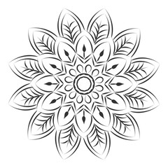 Mandala Art design in circle. Simple mandala design floral mandala art beautiful mandala artwork