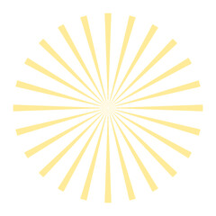 Radial Sunburst Background