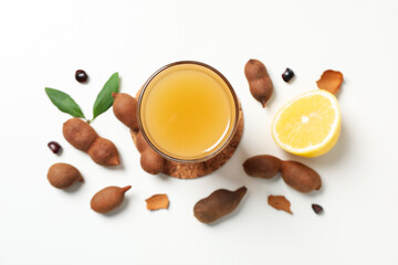 Fresh sweet drink - tamarind juice, tasty drink for refreshing