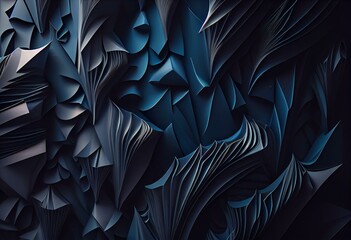 abstract grey and dark blue colors background for design. Generative AI
