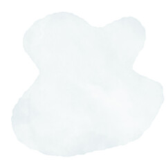 Grey White Watercolour Shapes