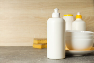 Detergent, accessories for dish washing and cleaning