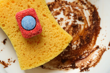 Detergent, accessories for dish washing and cleaning