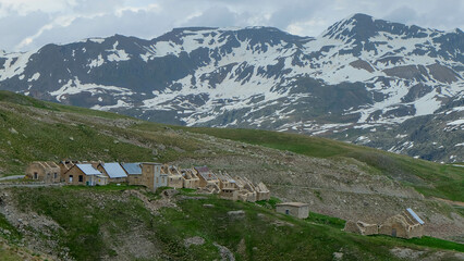  Alpen in Frankreich - Route des Grandes Alpes, Forks Camp, Camp des Fourches am Col de la Bonette