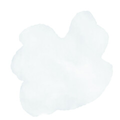 Grey White Watercolour Shapes