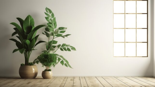 Modern Home. Contemporary Interior Design Background. Generative AI.