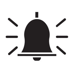 bell glyph icon