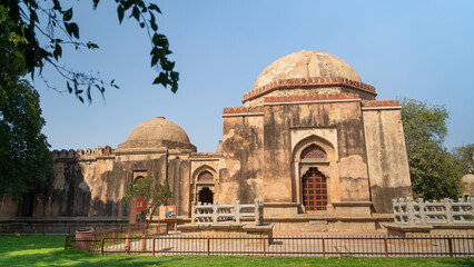 Fototapeta na wymiar Hauz Khas fort monuments is a tourism place located in New Delhi, India