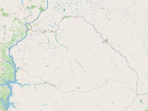 Artigas, Uruguay. OSM. No legend