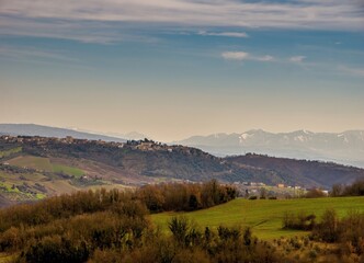 Landscape of Benevento, Italy, birthplace of Saint Pio of Pietrelcina, better known as Padre Pio. Get to know the beauty and history of Italian cities